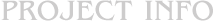 Project Info Header